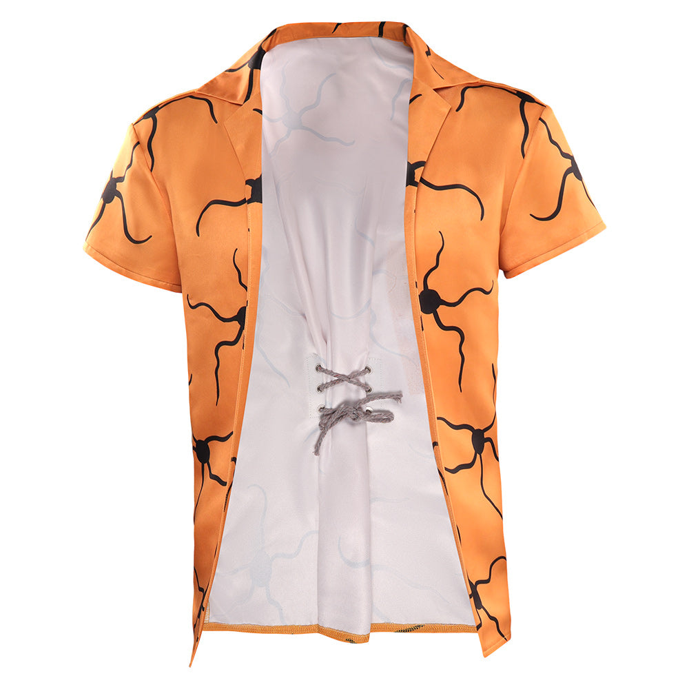 Serie One Piece Arlong Sägehai T-Shirt Cosplay Sommer Outfit