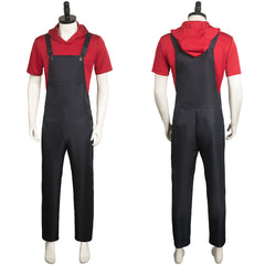 Serie One Piece Monkey. D Luffy Overall Latzhose Cosplay Halloween Karneval Kostüm Set