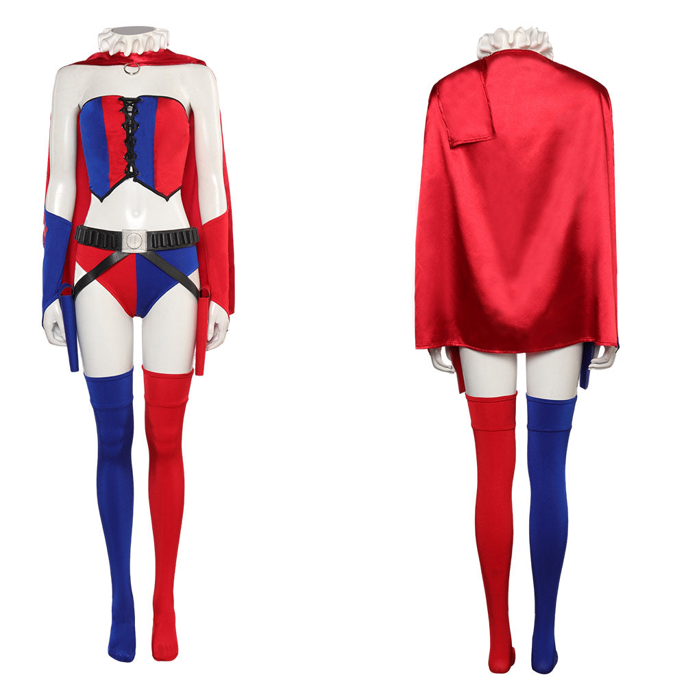 Sexy Harley Quinn Outfits originell Cosplay Kostüm Set