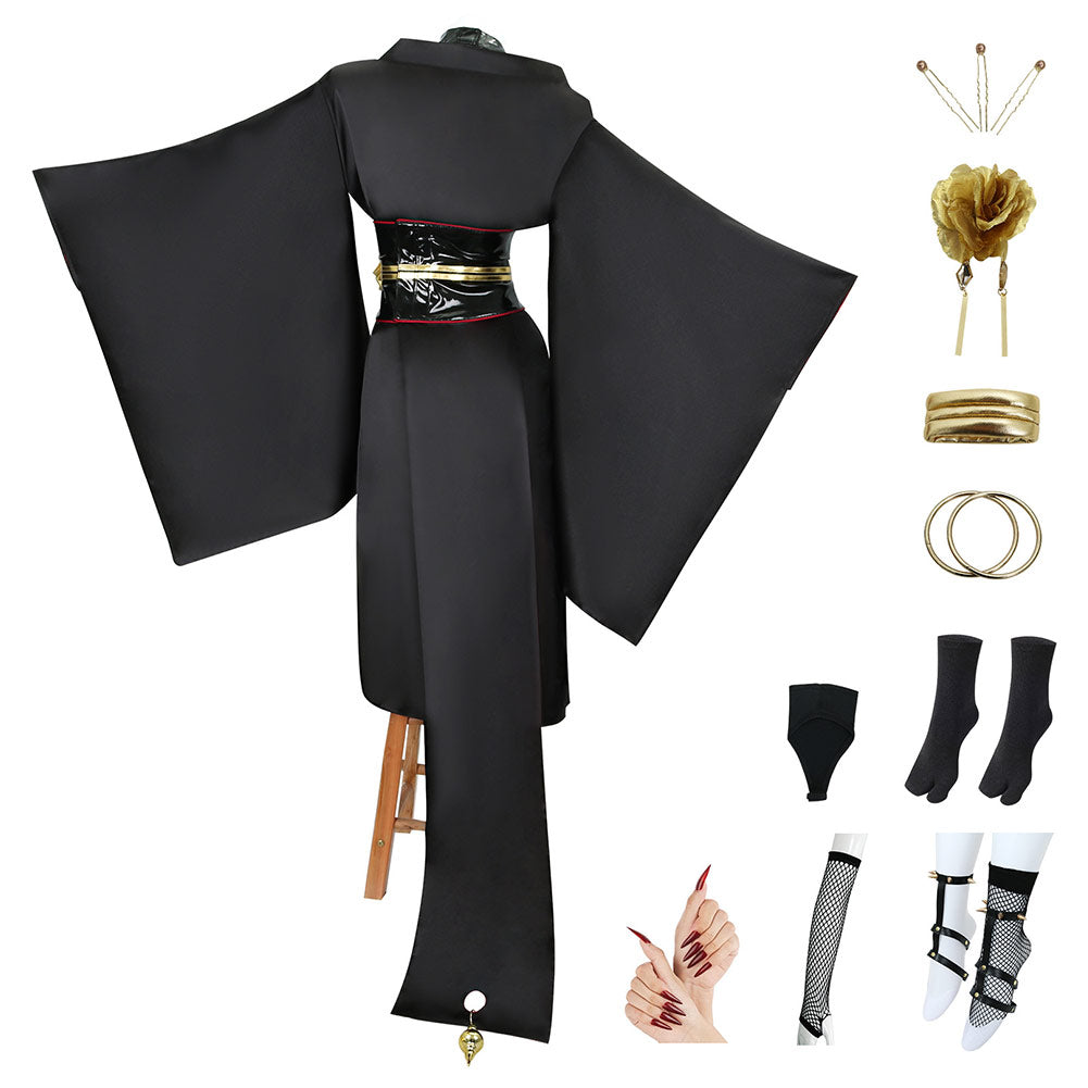 SPY×FAMILY Yor Forger Cosplay Kimono Kostüm