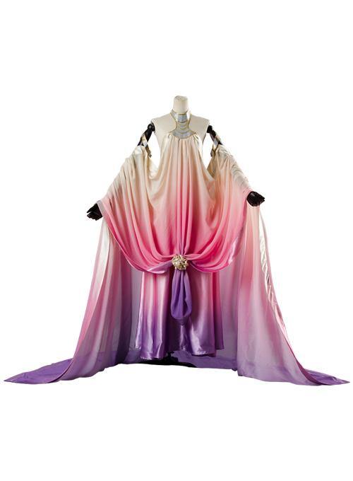 Star Wars 3 Padme Amidala Naberrie Kleid Cosplay Kostüm Bekleidung - cosplaycartde