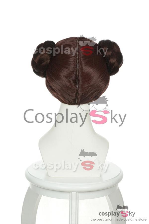 Star Wars Prinzessin Leia Cosplay Perücke - cosplaycartde