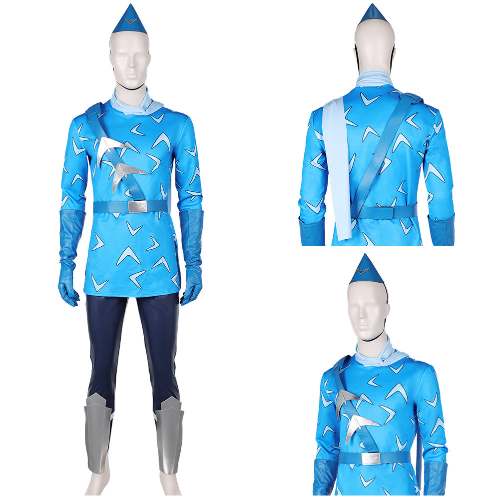 Suicide Squad Schurke Captain Boomerang Cosplay Kostüm Set