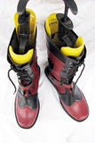 Tales of the Abyss Luke fone Fabre Cosplay Stiefel Rot