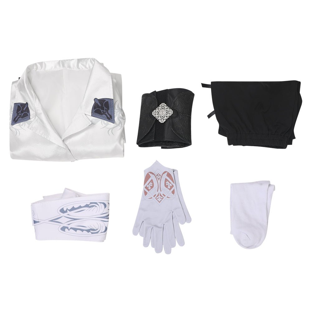 Tekken 8 Jun Kazama Kostüm Set Kazama Cosplay Outfits