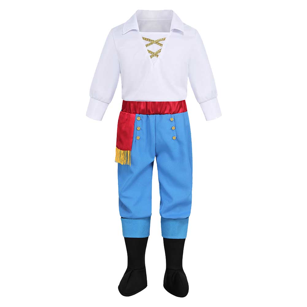 The Little Mermaid Kinder Prinz Eric Cosplay Kostüm Outfits Halloween Karneval Anzug