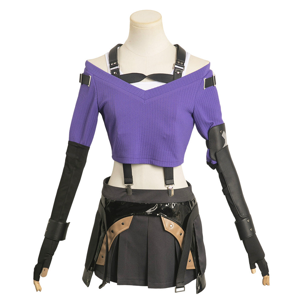 Tifa Lockhart Final Fantasy XVI Tifa Cosplay Kostüm Halloween Karneval Outfits