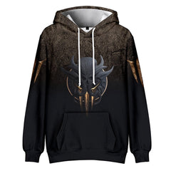 unisex Hoodie Baldur's Gate Cosplay Hoodie 3D Druck Sweatshirt mit Kapuze Streetwear Pullover Game