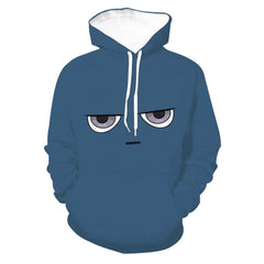 Unisex Palworld blau Depresso Cosplay Hoodie 3D Druck Sweatshirt mit Kapuze Streetwear Pullover