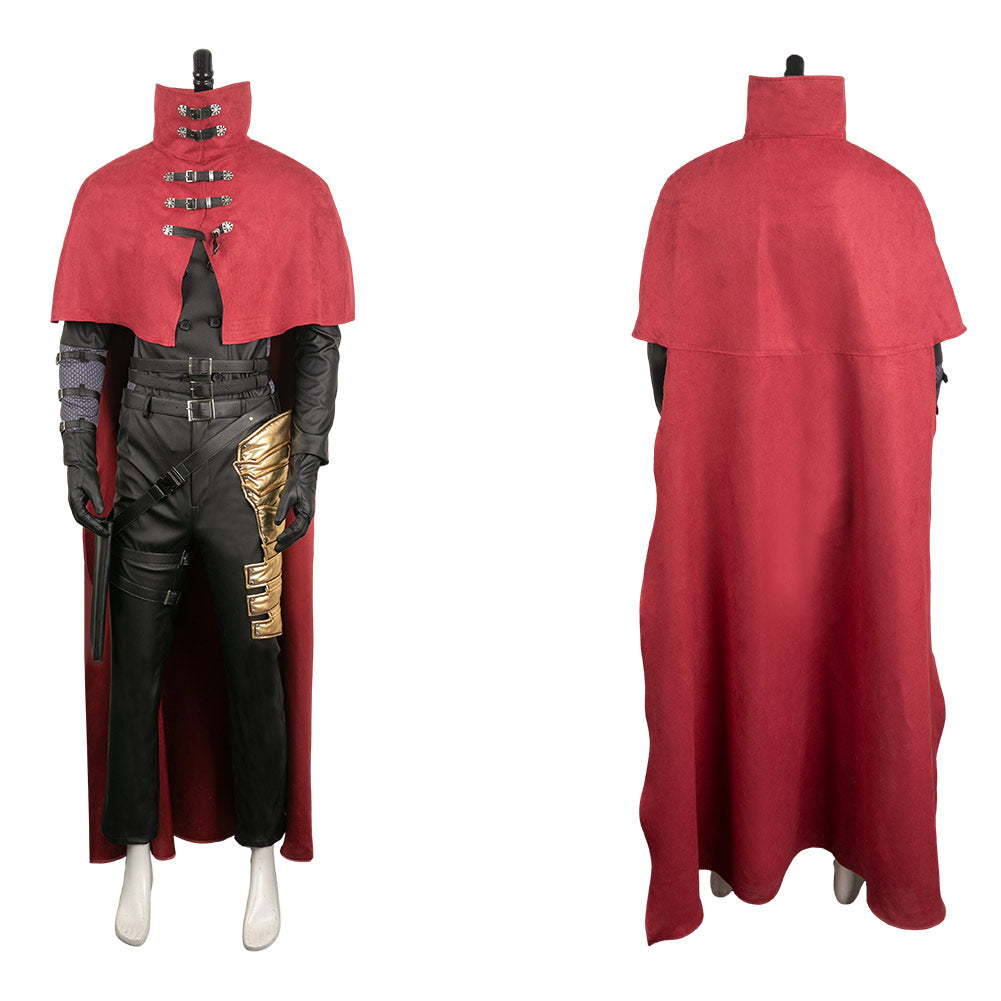 Vincent Valentine rot Cosplay Kostüm Final Fantasy Vincent Halloween Karneval Outfits 